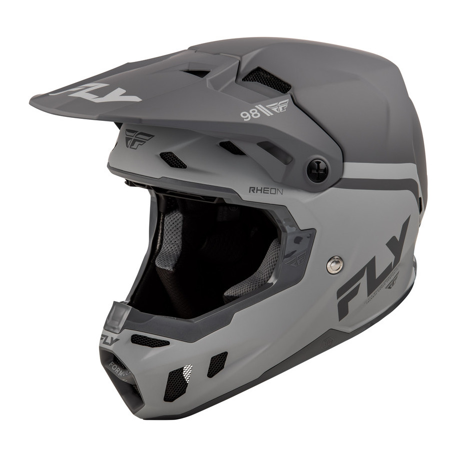 Casque FLY RACING Formula CC Objective - noir mat/gris