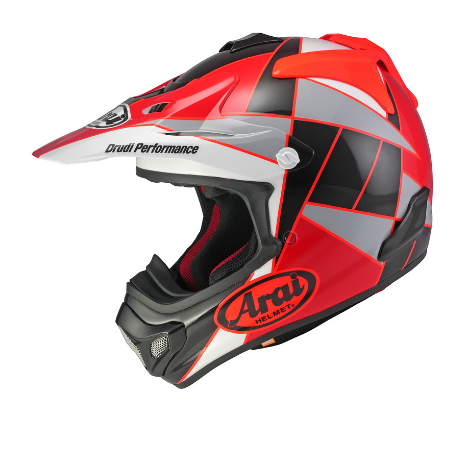 Casque ARAI MX-V EVO Peak - rouge