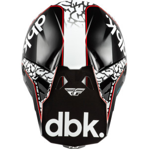 Casque FLY RACING Formula CP Special Edition DBK - noir/blanc/rouge