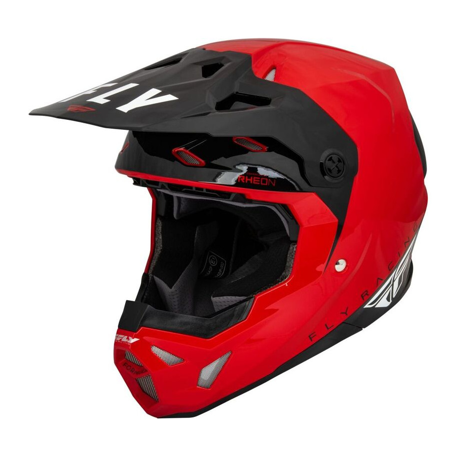 Casque FLY RACING Formula CP Slant Rouge/Noir/Blanc M