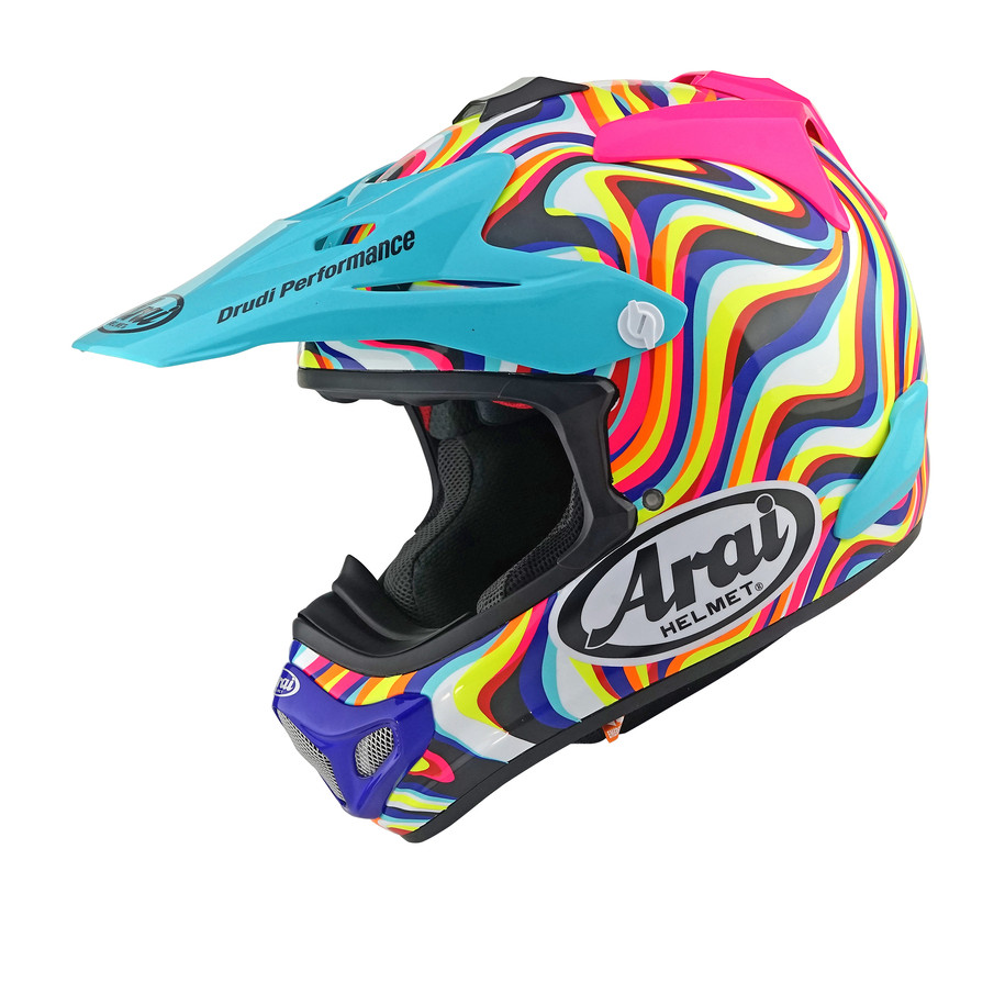 Casque ARAI MX-V EVO Stream - Rose