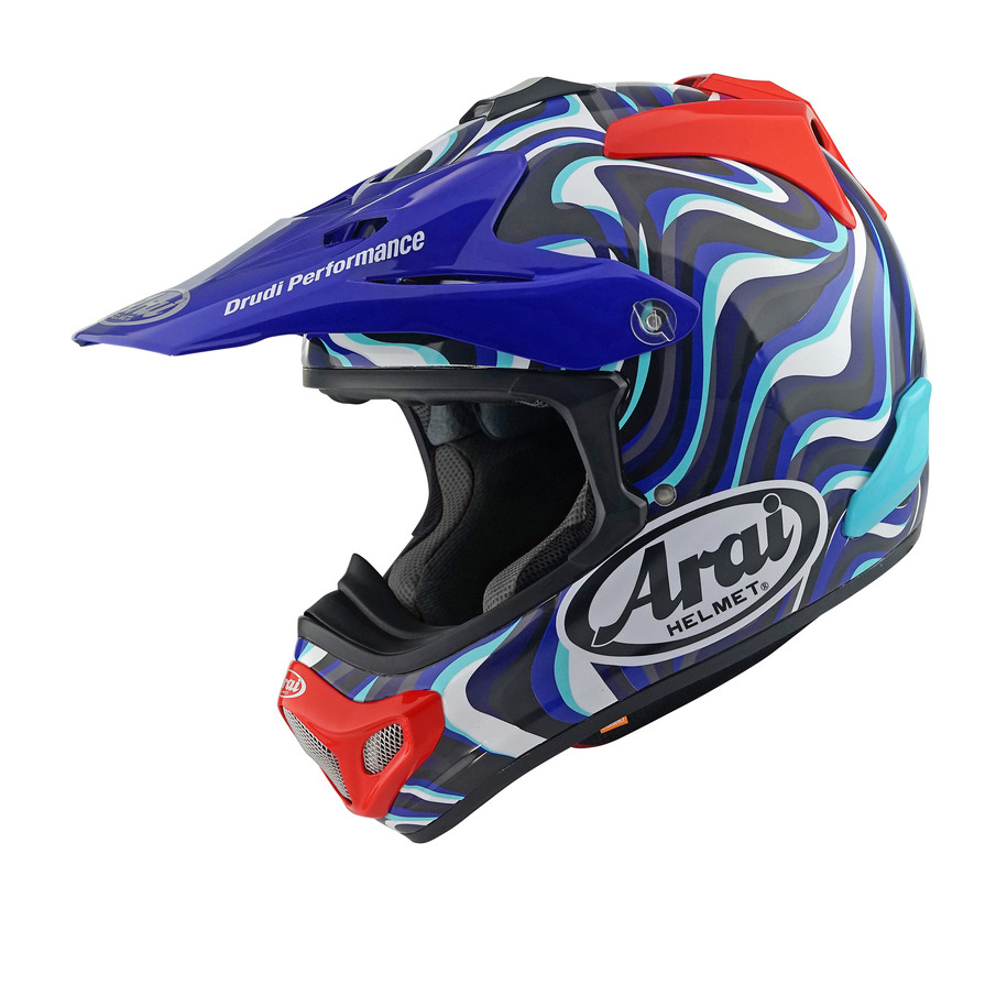 Casque ARAI MX-V EVO Stream - Bleu