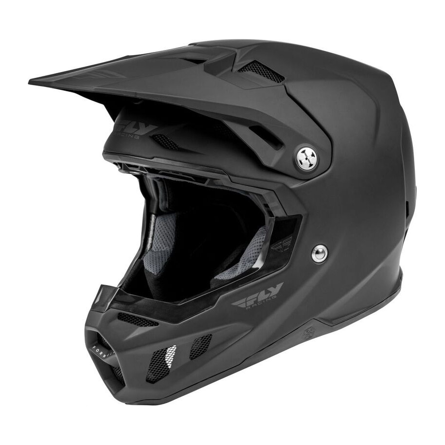 Casque FLY RACING Formula CC Solid Noir Mat XS