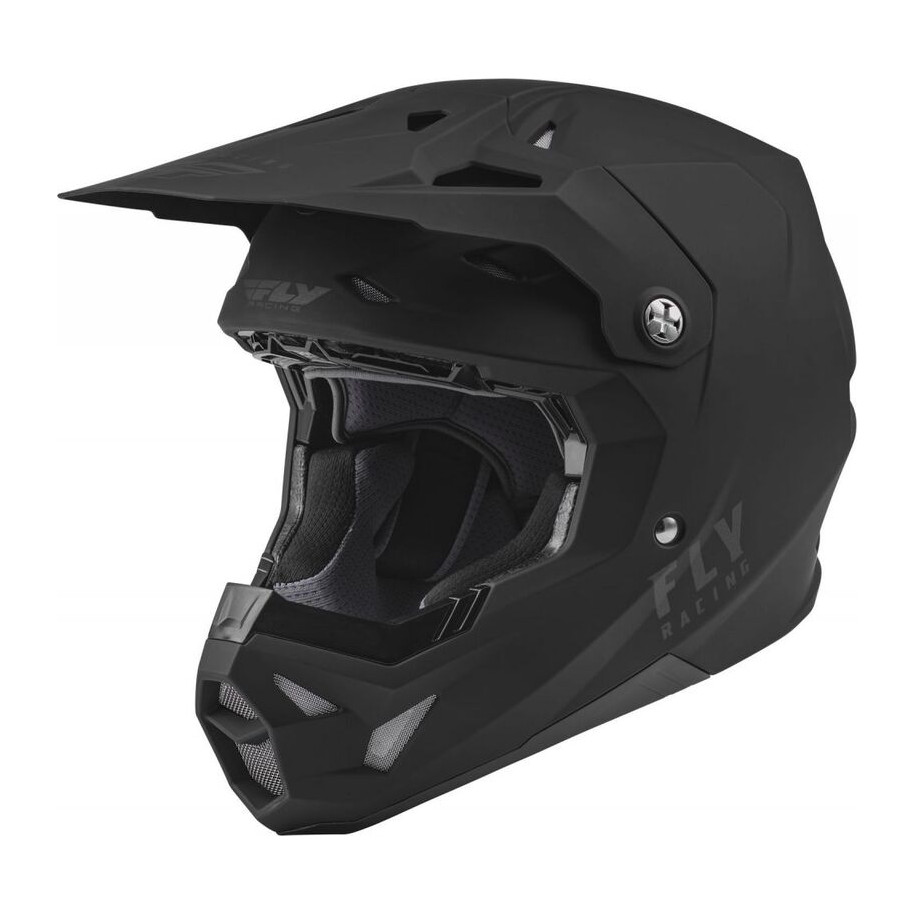 Casque FLY RACING Formula CP Solid Noir Mat S