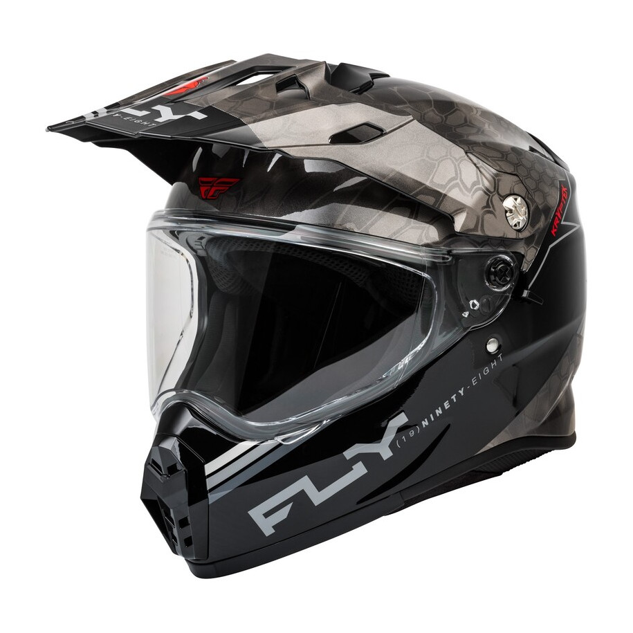 Casque FLY RACING Trekker Kryptek Conceal - noir/gris/blanc