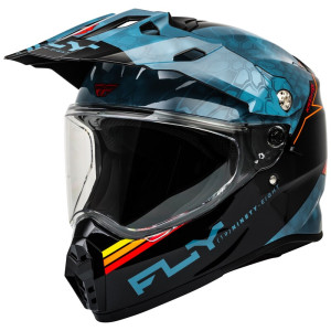Casque FLY RACING Trekker Kryptek Conceal - Slate/noir/rouge