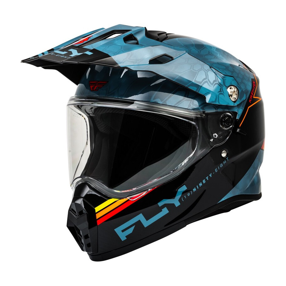 Casque FLY RACING Trekker Kryptek Conceal - Slate/noir/rouge