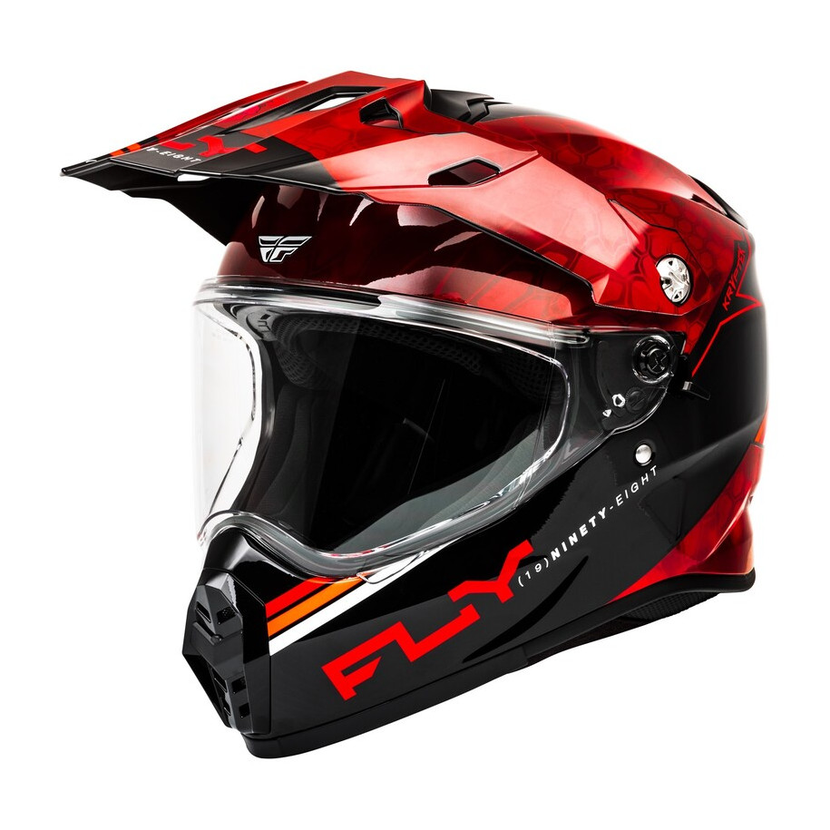 Casque FLY RACING Trekker Kryptek Conceal - rouge/noir