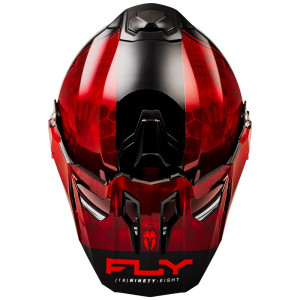 Casque FLY RACING Trekker Kryptek Conceal - rouge/noir