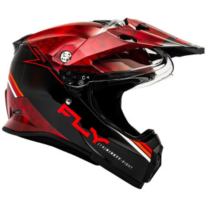 Casque FLY RACING Trekker Kryptek Conceal - rouge/noir