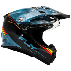 Casque FLY RACING Trekker Kryptek Conceal - Slate/noir/rouge