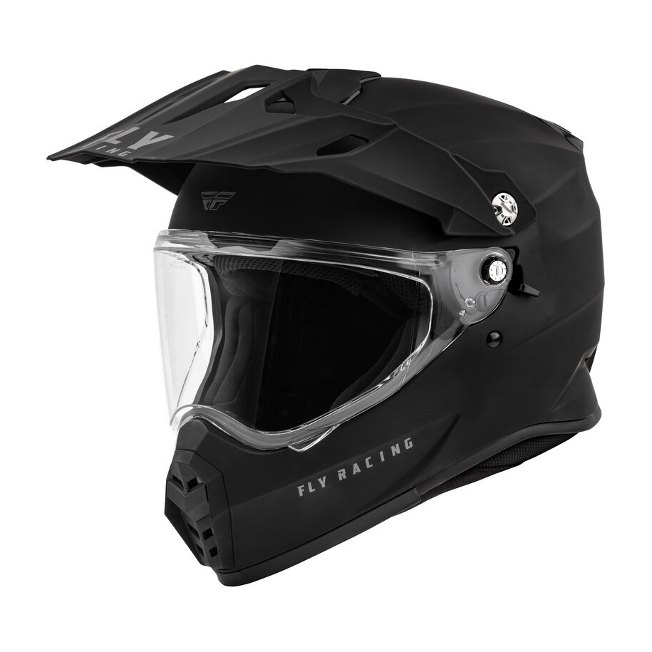 Casque FLY RACING Trekker Solid - noir mat