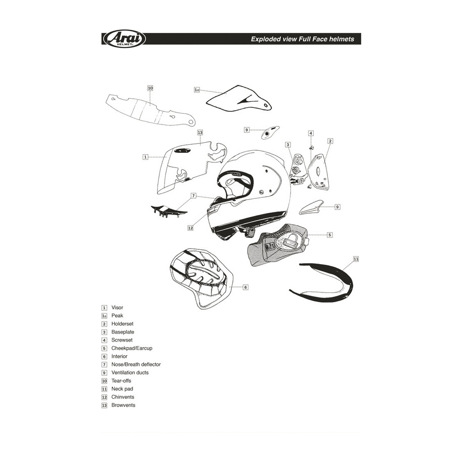 VENTIL AR ARAI QV-PRO