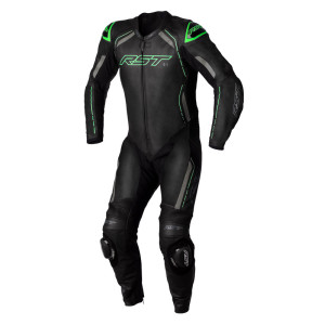 Combinaison RST S-1 CE cuir - noir/gris/vert fluo taille L