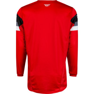Maillot enfant FLY RACING Kinetic Prix - rouge/gris/blanc