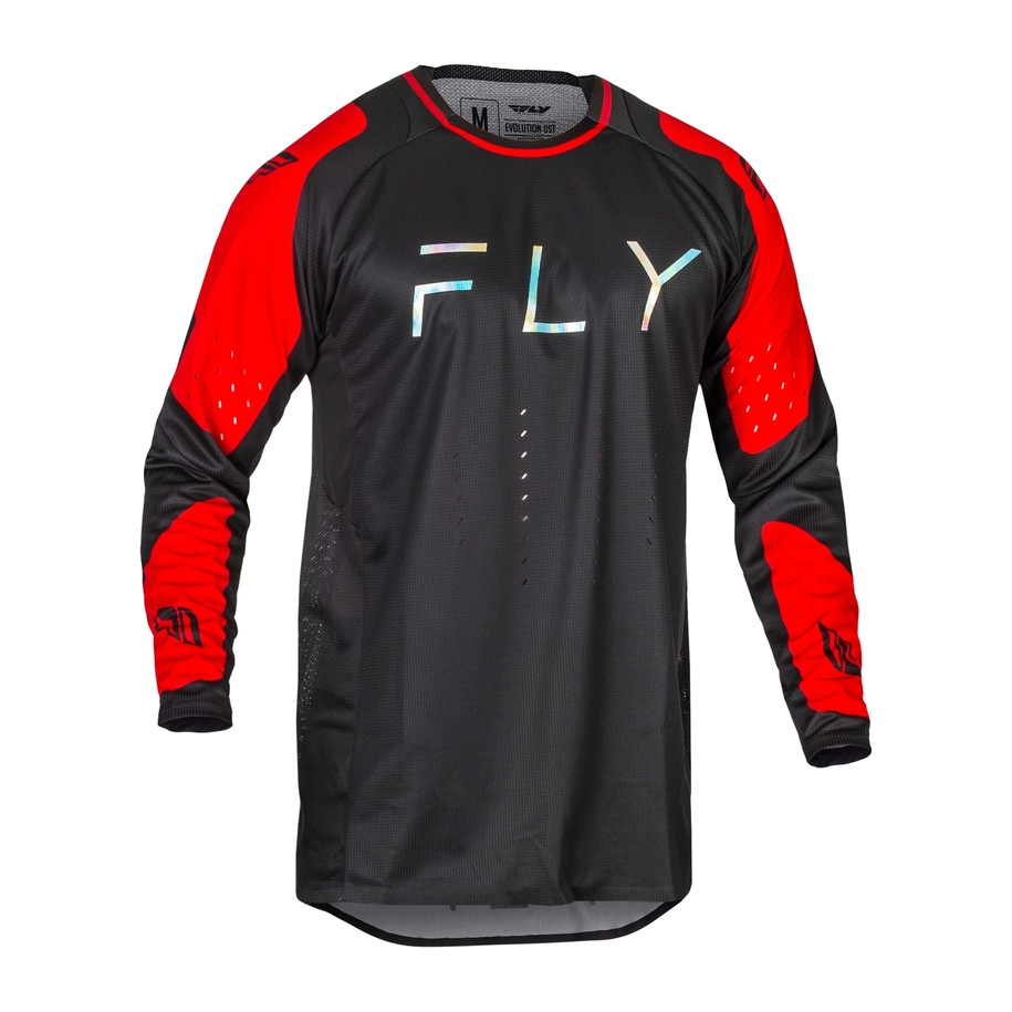Maillot FLY RACING Evolution DST - noir/rouge