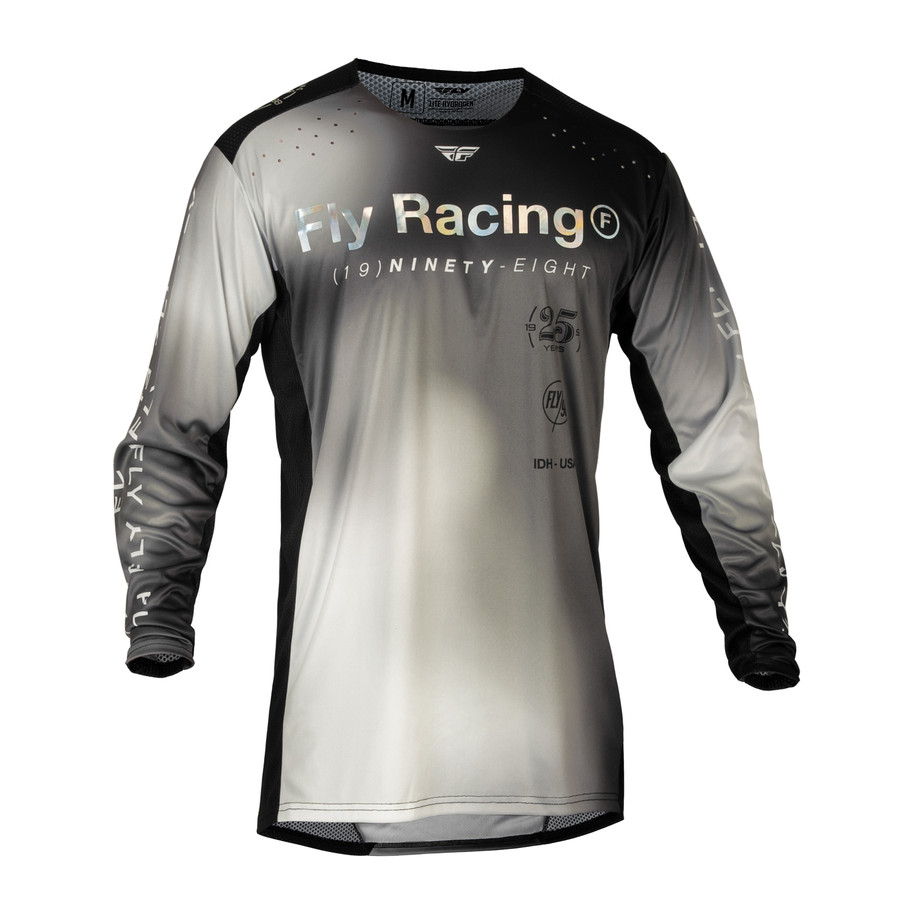 Maillot FLY RACING Lite Legacy S.E. - gris clair/noir
