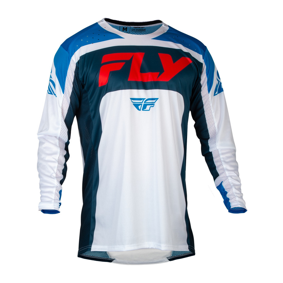 Maillot FLY RACING Lite - rouge/blanc/Navy