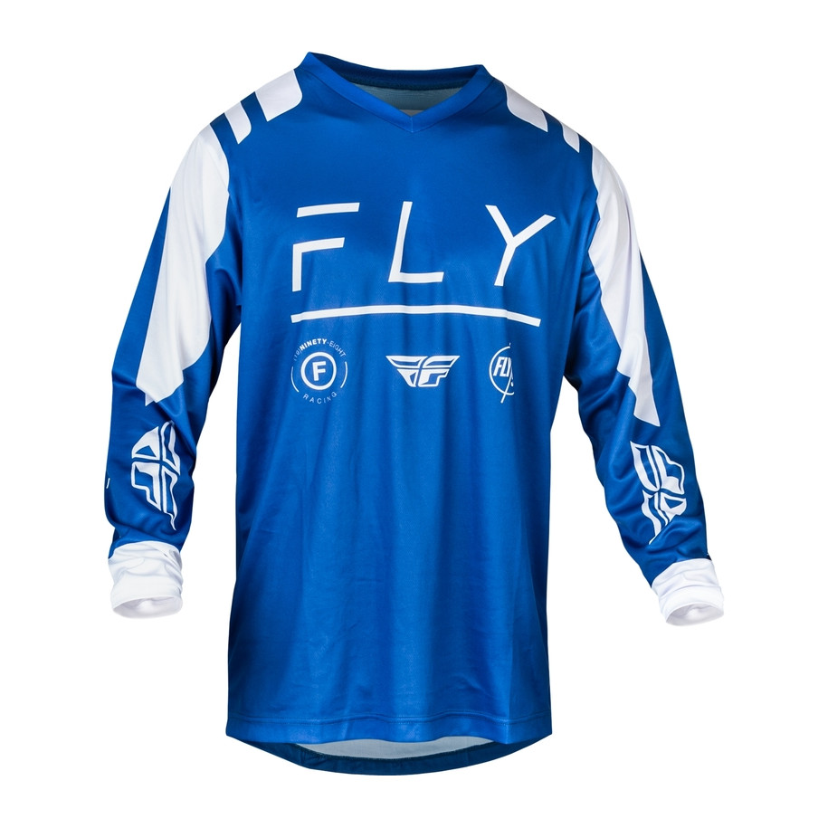 Maillot FLY RACING F-16 - True Blue/blanc