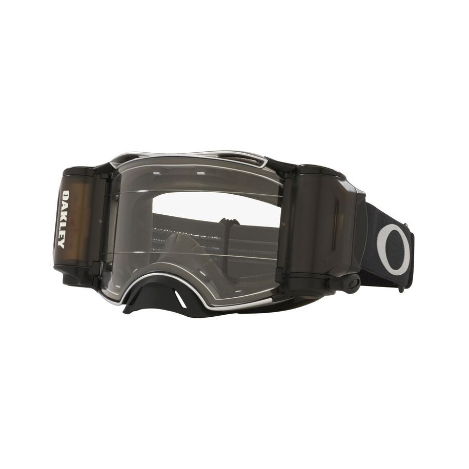Masque OAKLEY Airbrake MX - Tuff Blocks Black Gunmetal écran Race-Ready Roll-Off clair