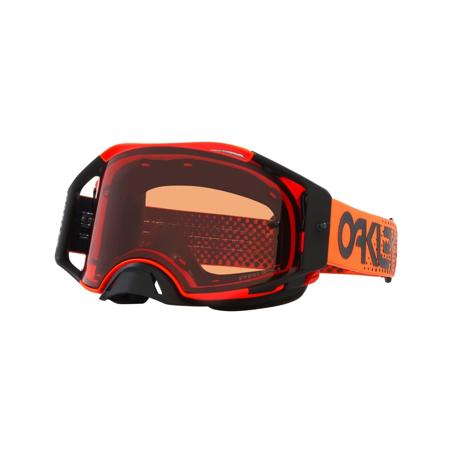 Masque OAKLEY Airbrake MX - Moto Orange B1B écran Prizm MX Bronze