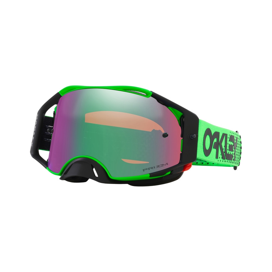 Masque OAKLEY Airbrake MX - Moto Green B1B écran Prizm MX Jade