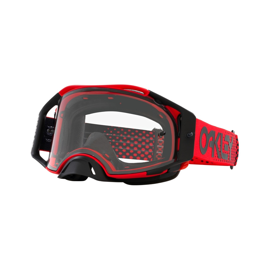 Masque OAKLEY Airbrake MX - Moto Red B1B écran clair