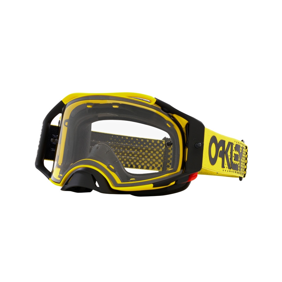 Masque OAKLEY Airbrake MX - Moto Yellow B1B écran clair
