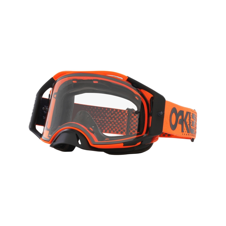 Masque OAKLEY Airbrake MX - Moto Orange B1B écran clair