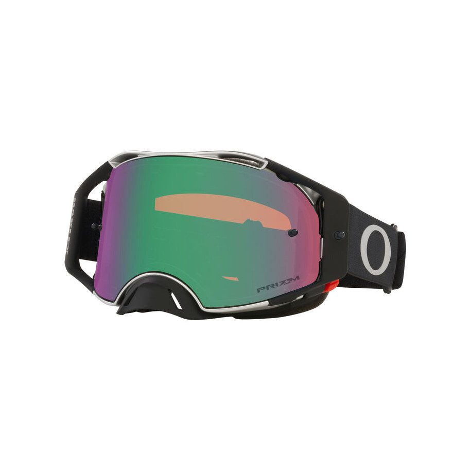 Masque OAKLEY Airbrake MX - Tuff Blocks Black Gunmetal écran Prizm MX Jade