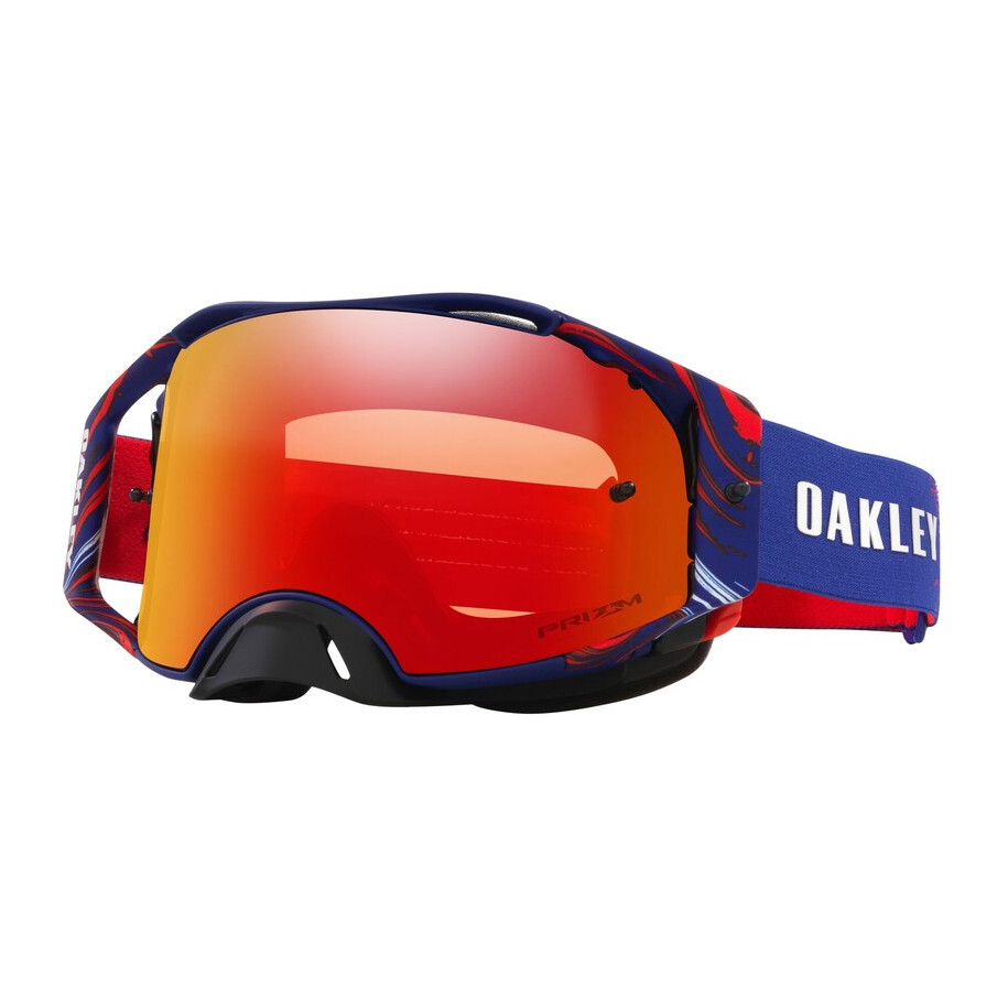 Masque OAKLEY Airbrake MX - Renaux Signature écran Prizm MX Torch Iridium