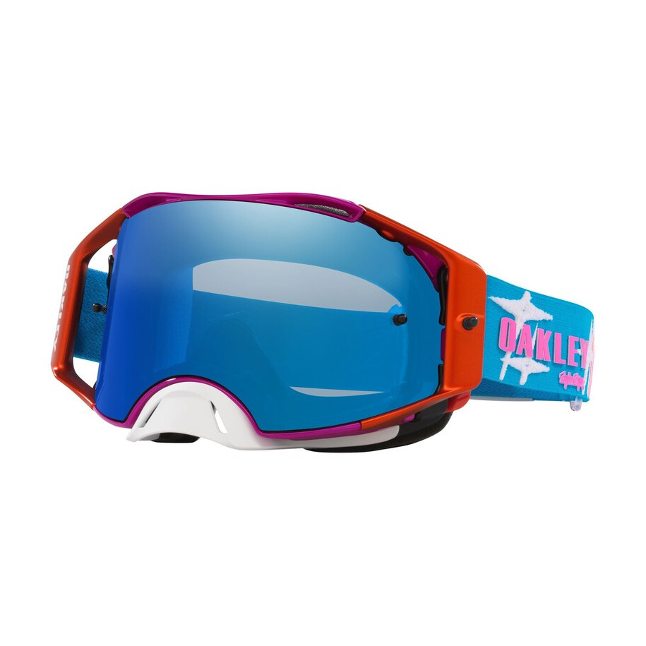Masque OAKLEY Airbrake MX - TLD Speed Stars écran Black Ice Iridium