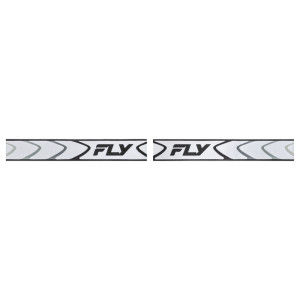 Masque FLY RACING Zone blanc/noir - écran vert