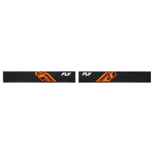 Masque FLY RACING Focus noir/orange - écran clair