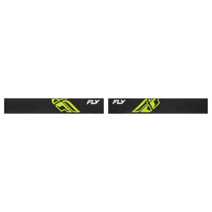 Masque FLY RACING Focus noir/jaune fluo - écran clair