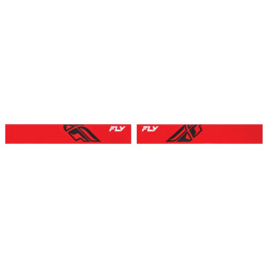 Masque FLY RACING Focus rouge/noir - écran clair