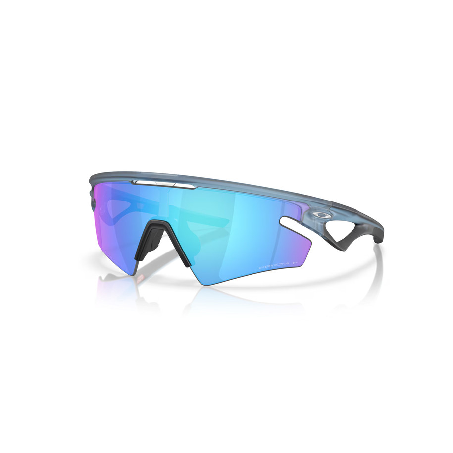 Lunettes de soleil OAKLEY Sphaera™ Slash Matte Transparent Stonewash - verres Prizm Sapphire Polarized