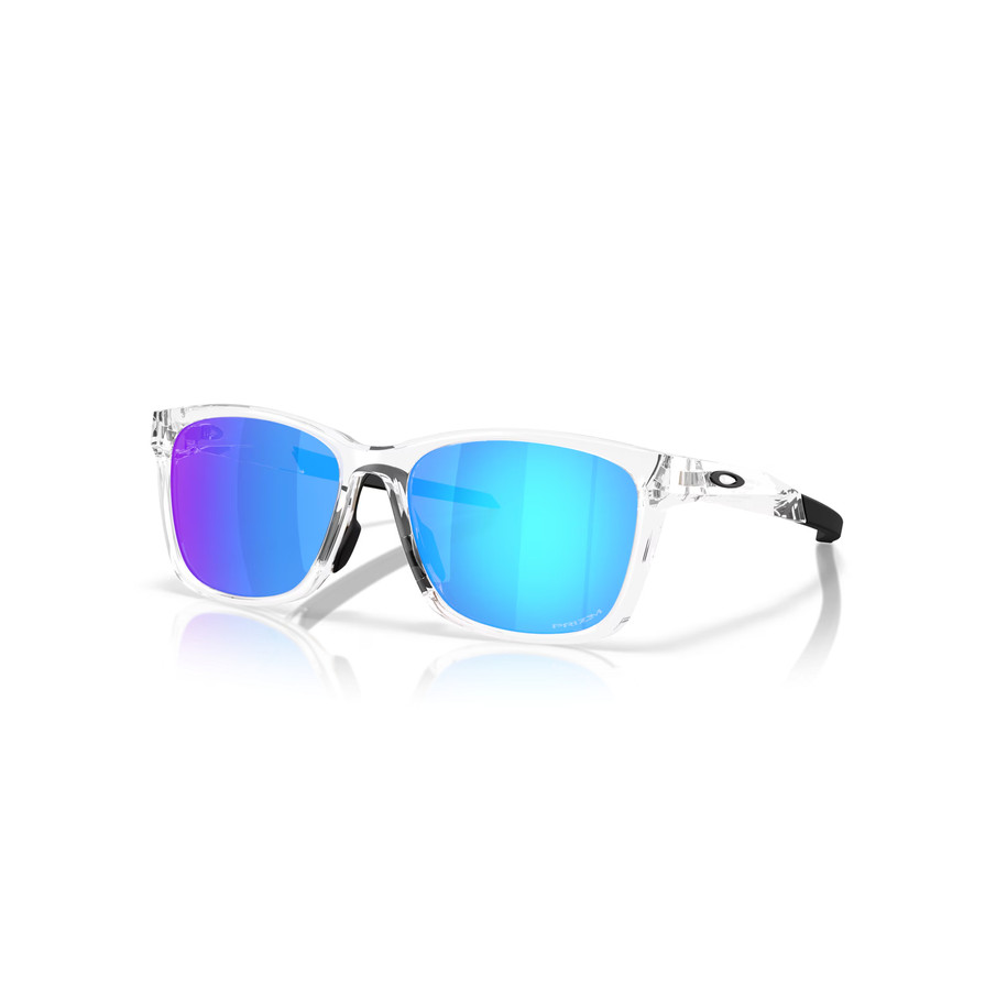 Lunettes de soleil OAKLEY Paracord Polished Clear - verres Prizm Sapphire