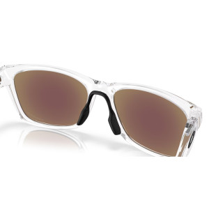 Lunettes de soleil OAKLEY Paracord Polished Clear - verres Prizm Sapphire