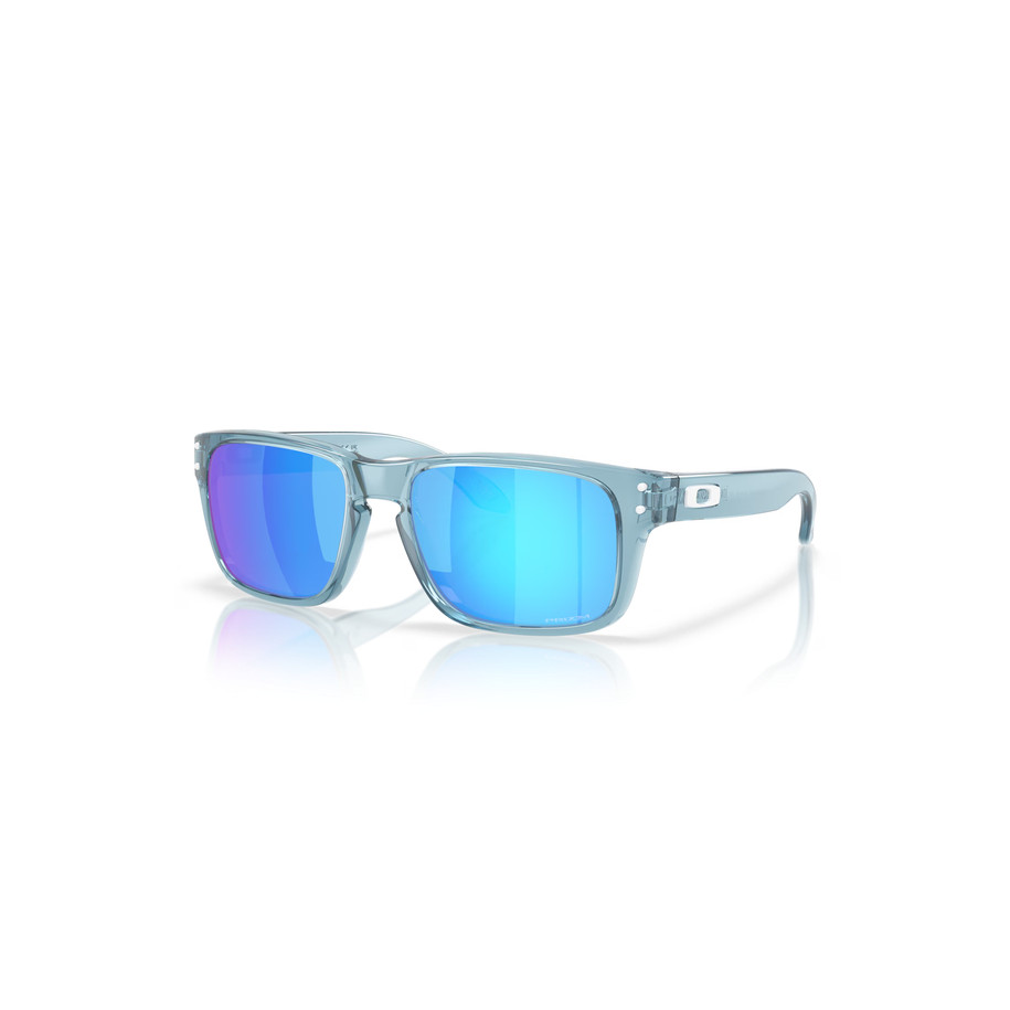 Lunettes de soleil OAKLEY Holbrook XXS Transparent Stonewash - verres Prizm Sapphire