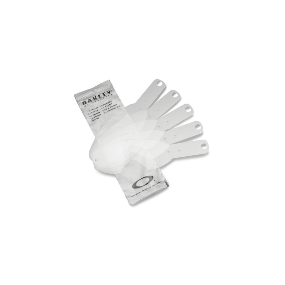 Pack 25 tear-offs OAKLEY O-FRAME 2.0 Pro MX, transparent