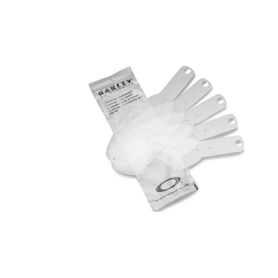Pack 25 tear-offs OAKLEY O-Frame 2.0 Pro MX XS transparent