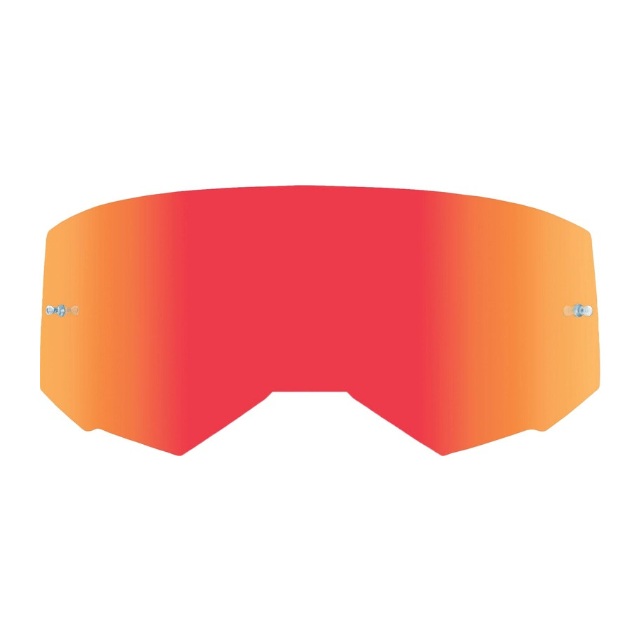 Écran FLY RACING masque enfant avec fixation pour tear-off - rouge