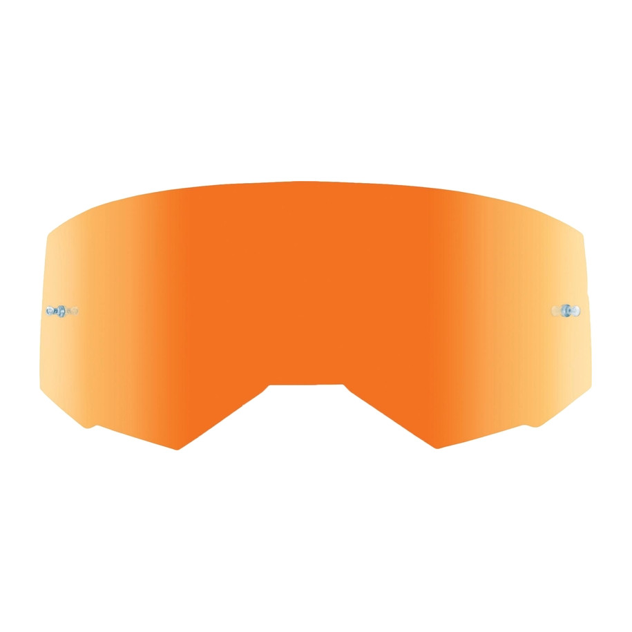 Écran FLY RACING masque enfant avec fixation pour tear-off - orange