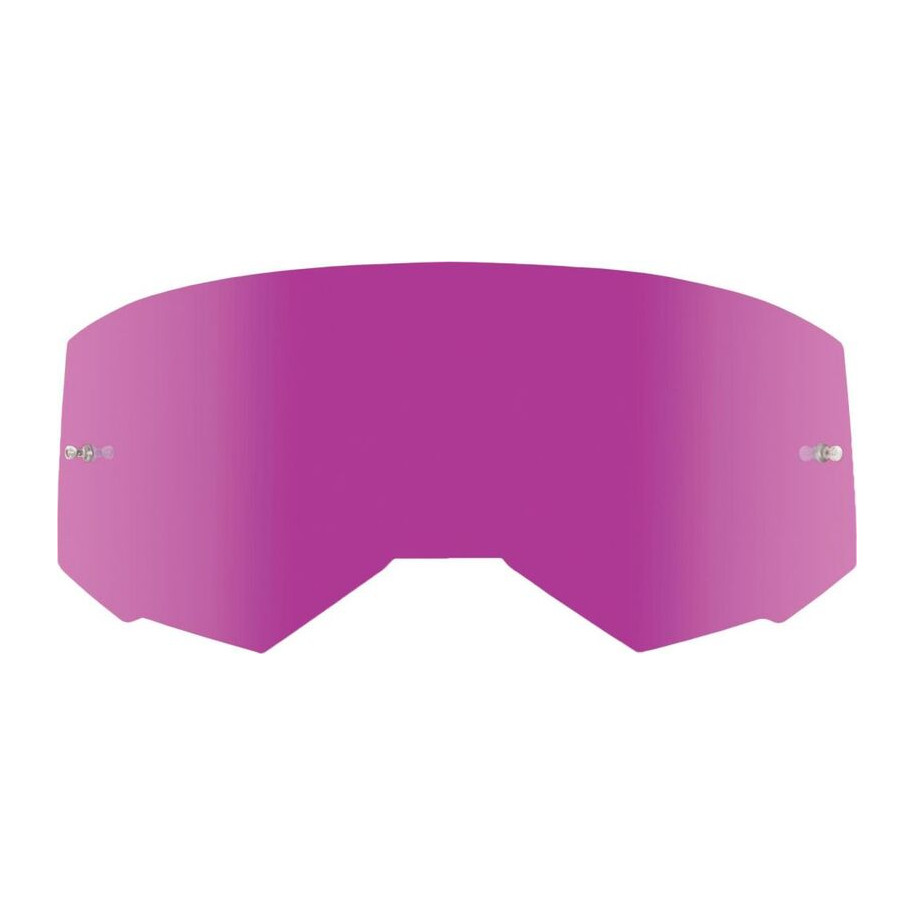 Écran FLY RACING avec fixation pour tear-off - rose