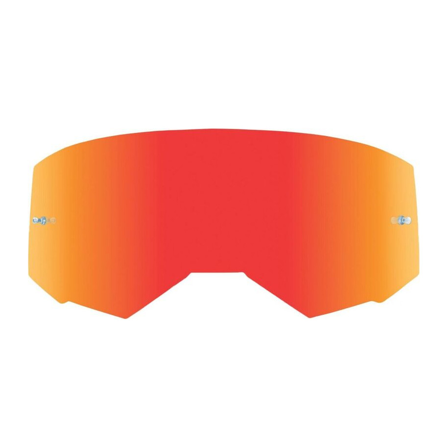 Écran FLY RACING avec fixation pour tear-off - rouge