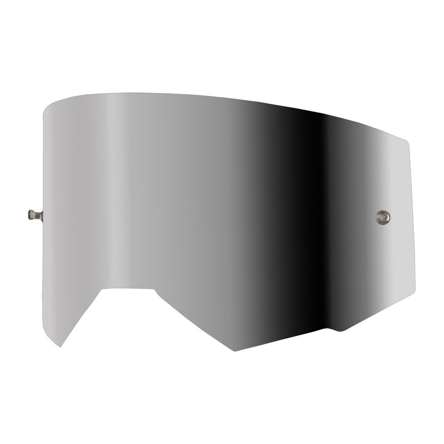 Écran FLY RACING avec fixation pour tear-off - écran gris fumé