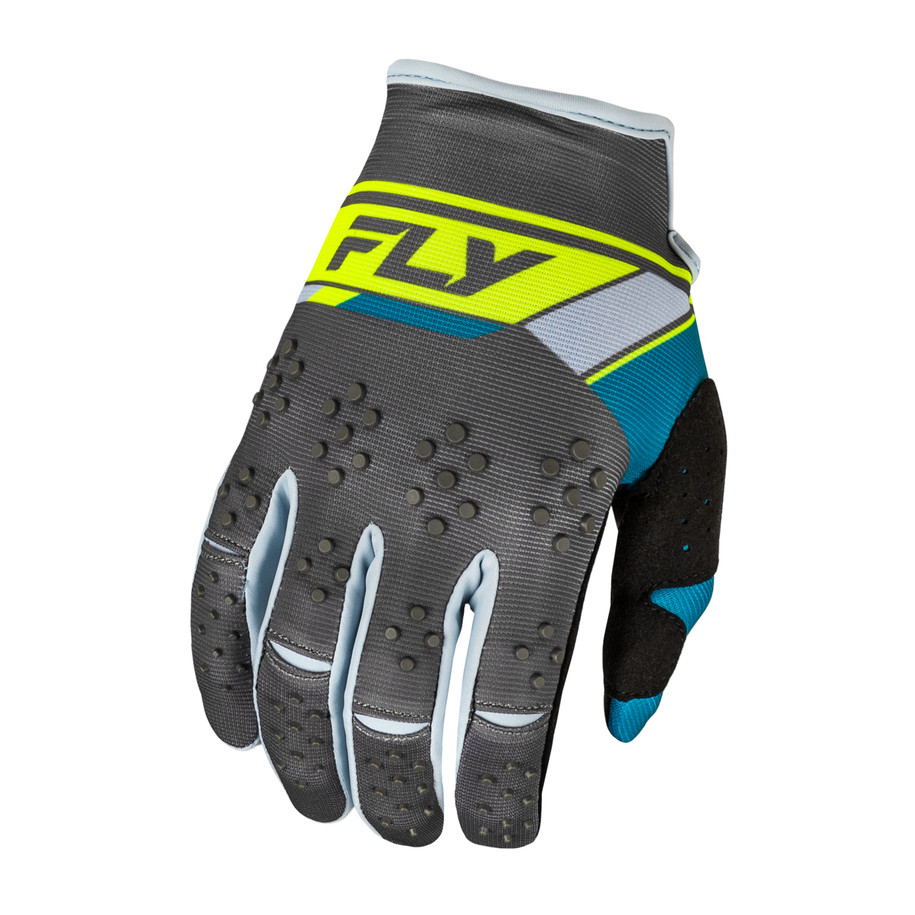 Gants enfant FLY RACING Kinetic Prix - anthracite/Hi-Vis