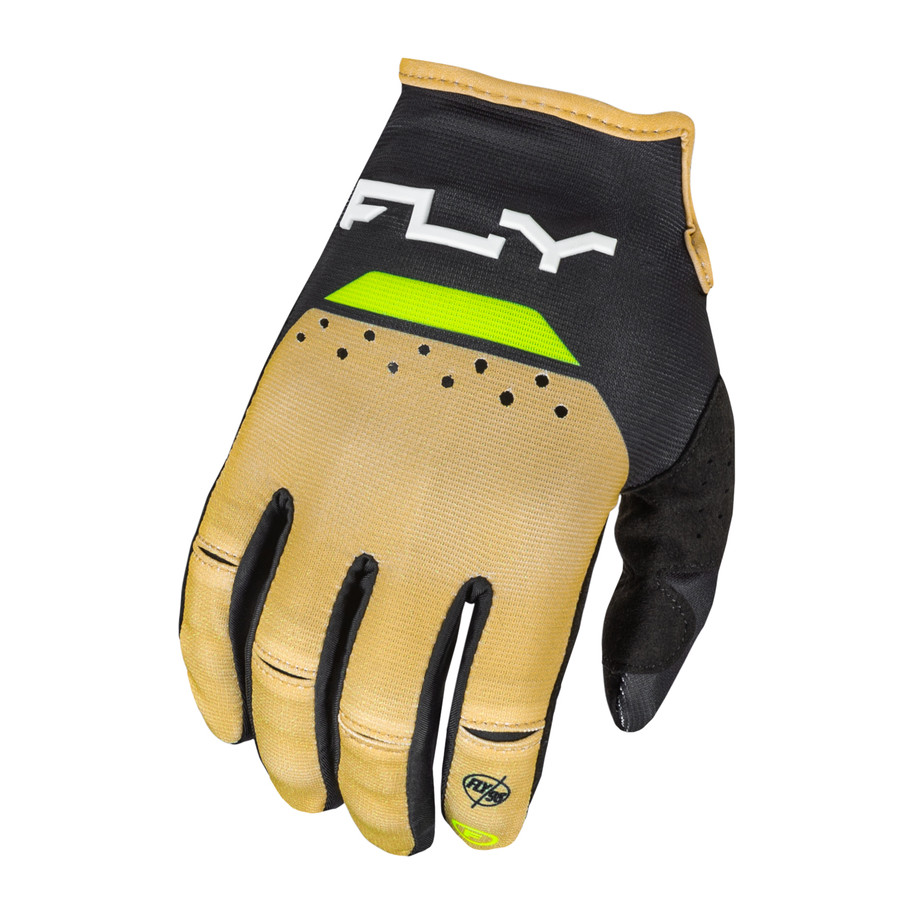 Gants FLY RACING Kinetic Reload - kaki/noir/Hi-Vis