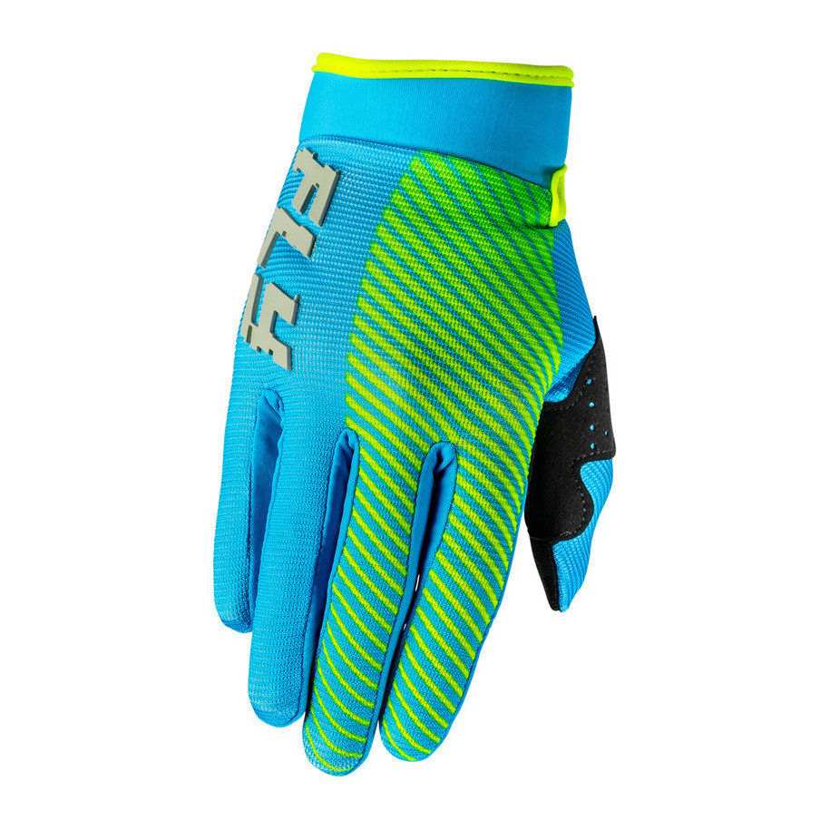 Gants enfant FLY RACING F-16 - bleu/jaune fluo